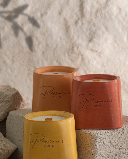 renkli beton kokulu mum geniş yüzey alarga