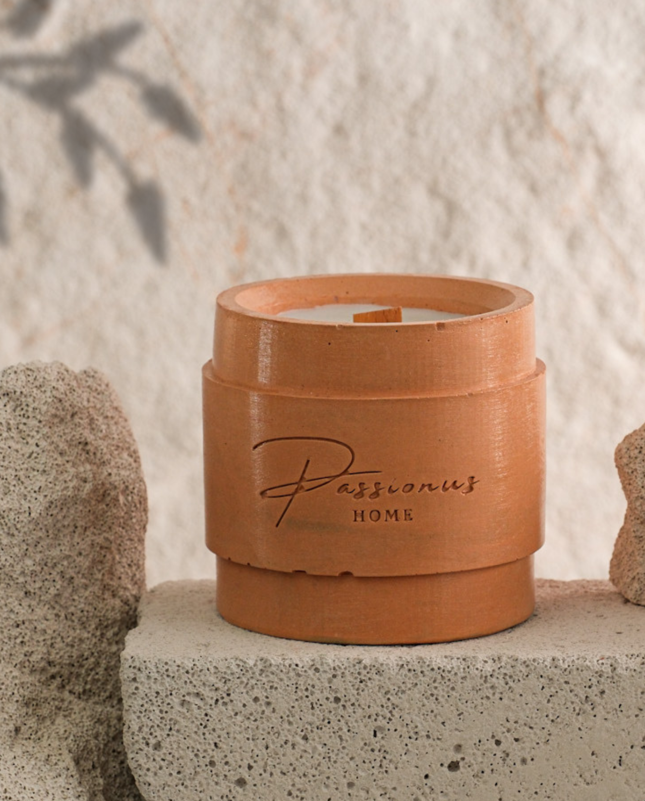 turuncu beton kokulu mum kemerli cenova